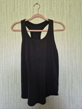 Lululemon Size Medium Or Large Black Athletic Tank Top Stretchy